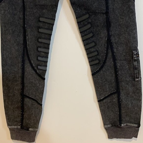 Free People Movement Windy river drop crotch pants Gray/black distressed size XS - Picture 7 of 9